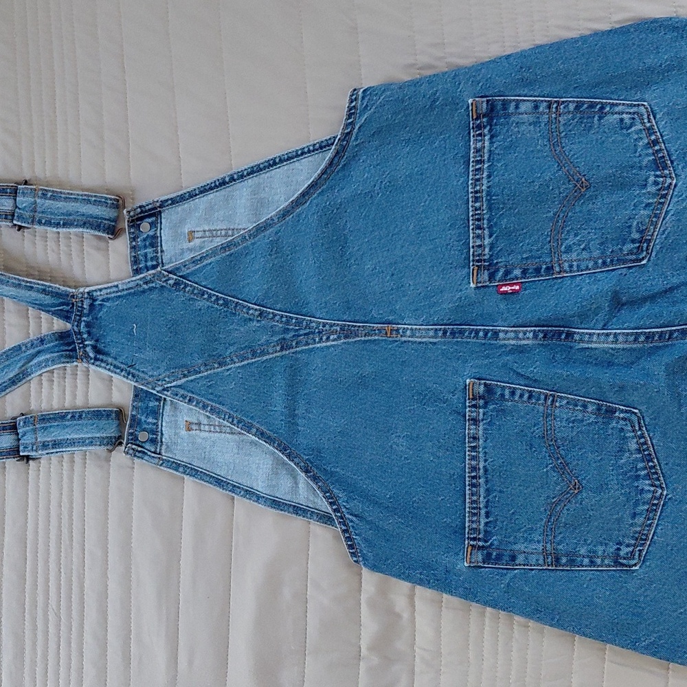 Levi's Vintage Overall Foolish Love Sz S - Picture 8 of 15